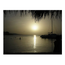 Ocho Rios Sunset Postcard postcards