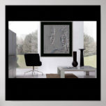 OCHOSI AND OCHUN BY LIZ LOZ posters