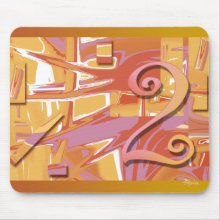 Ochre Two Mousepad mousepad