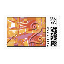 Ochre Two Postage