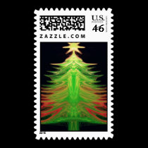 O'Christmas Tree Holiday Stamps stamps