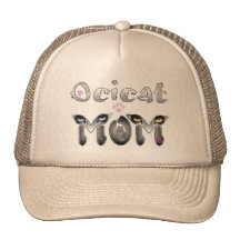 Ocicat  Mom Gifts Mesh Hats