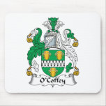 O'Coffey Family Crest Mouse Pad