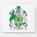 O'Coffey Family Crest mousepads