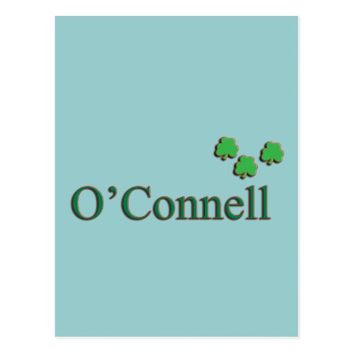 O'Connell Family Post Card