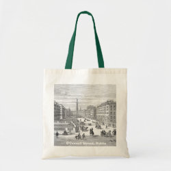 O'Connell Street Vintage Dublin Ireland Tote Bag bag