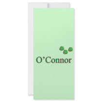 O'Connor Family rack cards by irish_names O'Connor Family rack cards