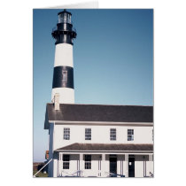 Ocrackoke Lighthouse Greeting Cards