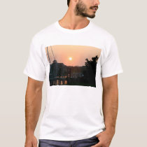 Ocracoke Harbor Sunset 2 t-shirts