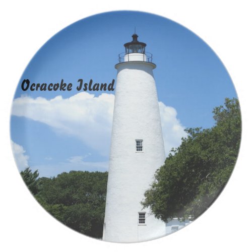 Ocracoke Island Lighthouse plate