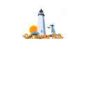 Ocracoke Island Lighthouse. t-shirts by iShore Ocracoke Island Lighthouse. t-shirts