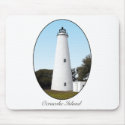 Ocracoke Island mousepads by lighthouses Ocracoke Island mousepads