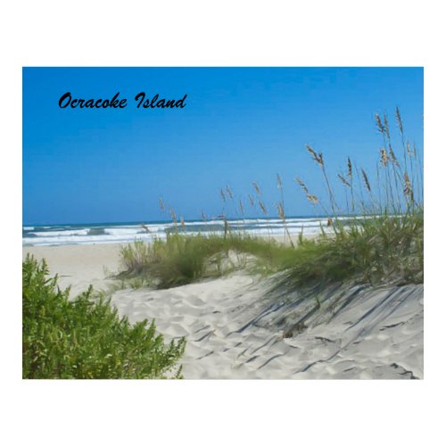 Ocracoke Island print