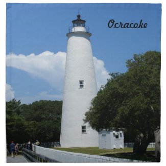 Ocracoke Lighthouse napkin