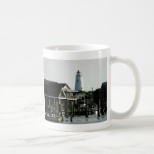 Ocracoke Lighthouse from the Harbour Mug