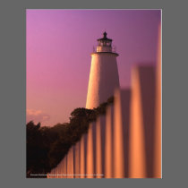 Ocracoke Lighthouse - Ocracoke Island posters