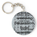 octagon beaded curtain for decoration key chain