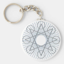 Octagram Stars Keychain