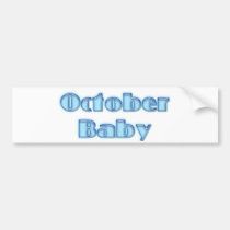 OctBaby bumper stickers