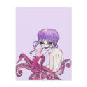 octo-girl postcards by debbiefish17 octo-girl postcards