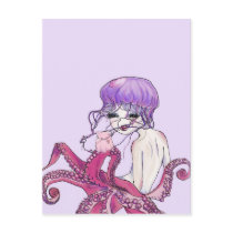 octo-girl postcards by debbiefish17 octo-girl postcards