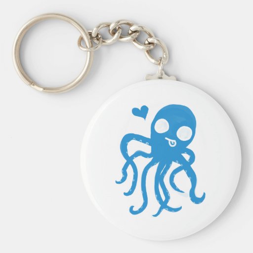 Octo-love Keychains