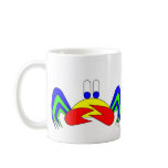 Octo-Pus and Crab-Mac-Claw mugs