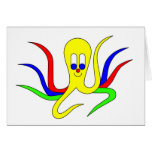 Octo-Pus Greeting Cards