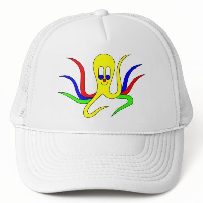 Octo-Pus Mesh Hats by lonvig