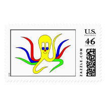 Octo-Pus postage
