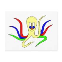 Octo-Pus postcards