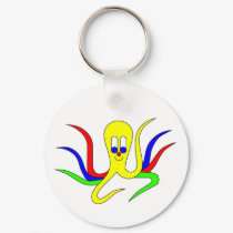 Octo-Pus the Cuttlefish keychains by lonvig Octo-Pus the Cuttlefish keychains