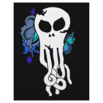 Octo skull blue flyers