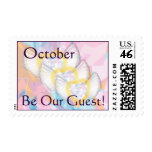 October Be Our Guest! Postage-Customize postage