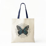 October Birthstone Butterfly Tote Bag