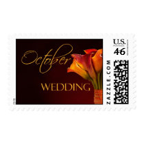 October Calla Lily Wedding Postage postage by aslentz October Calla Lily Wedding Postage postage