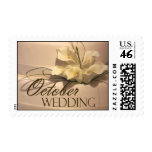 October Calla LIly Wedding Stamps