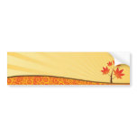 October Delight Bumper Sticker