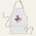 October Due Date Stamp Apron