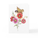 October Fairy Birthday cards