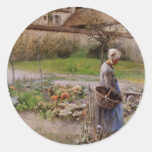 October Harvester Stickers