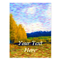 October Meadow postcards