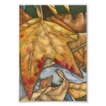 October Photo Enlargement