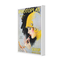 October Photoplay Gallery Wrapped Canvas