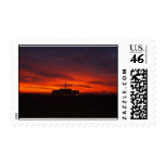 October Sun Stamp