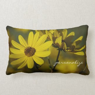 October Sunflowers American MoJo Pillow
