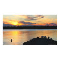 October Sunset on the Lake posters