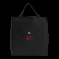 October Wedding Black Embroidered Bag embroidered bags