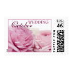 October Wedding Postage stamp