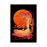 October Wind Poster print